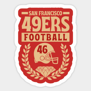 San Francisco 49ers 1946 American Football Sticker